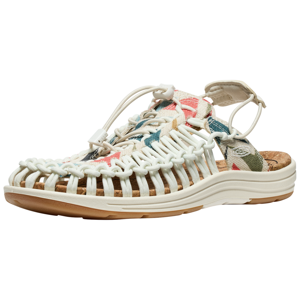 KEEN A Uneek II Convertible Canvas Freizeitsandalen BEIGE