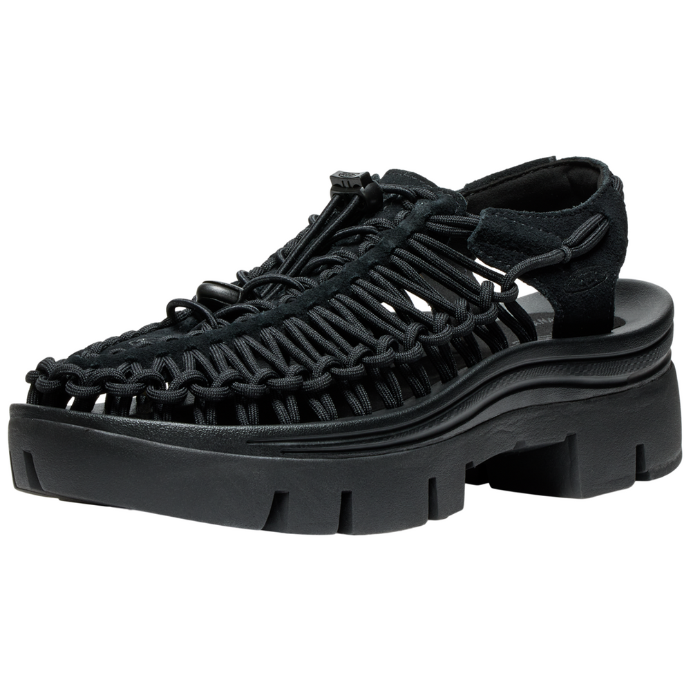 KEEN A Uneek PLT Freizeitsandalen SCHWARZ
