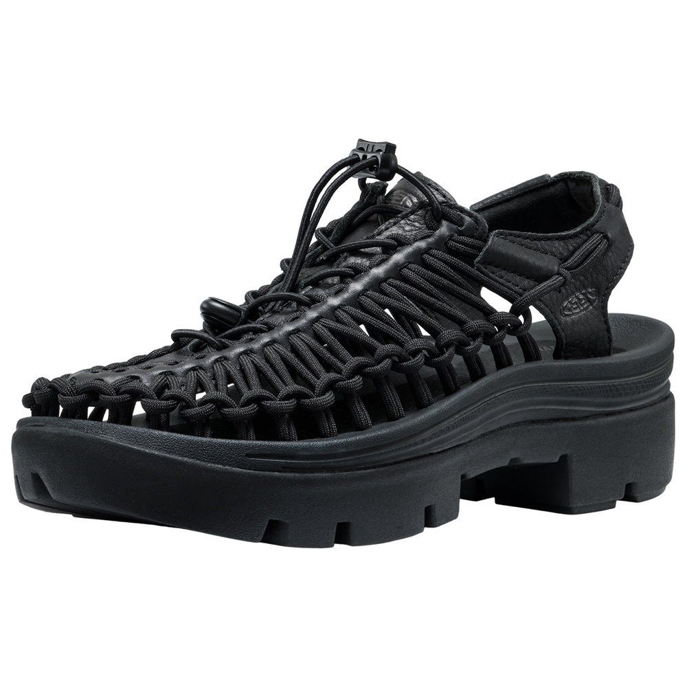 KEEN A Uneek PLT Freizeitsandalen SCHWARZ
