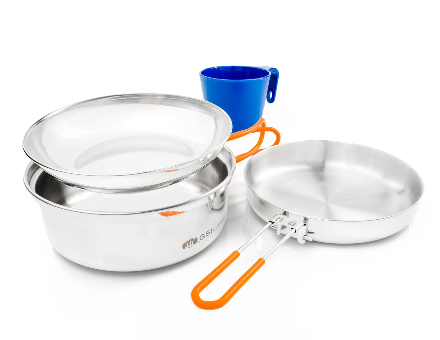 GSI Glacier Stainless 1 Person Mess Kit