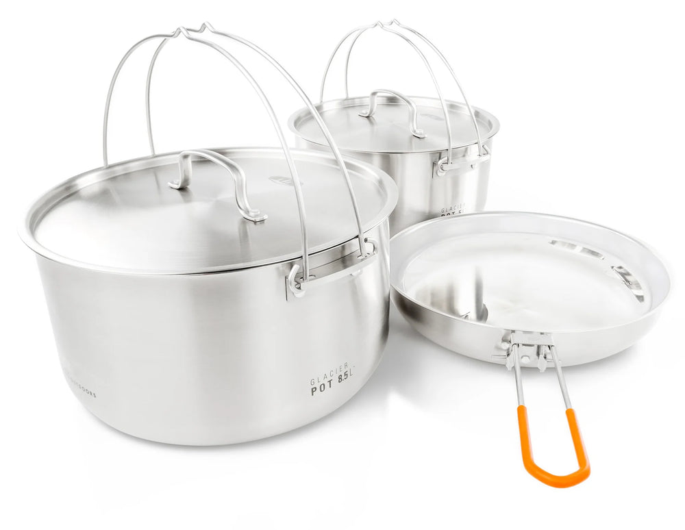 GSI Glacier Stainless Troop Kochset