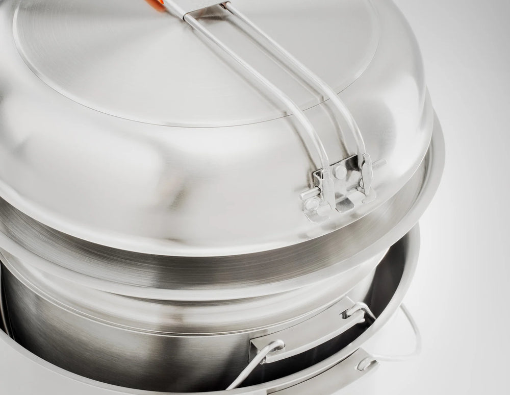 GSI Glacier Stainless Troop Kochset