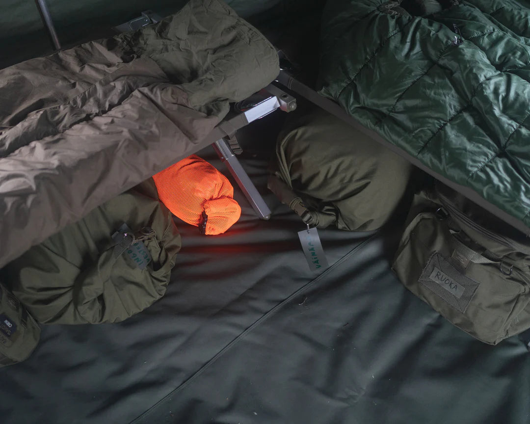 Savotta Rolltop Stuffsack Mesh 10L Olive