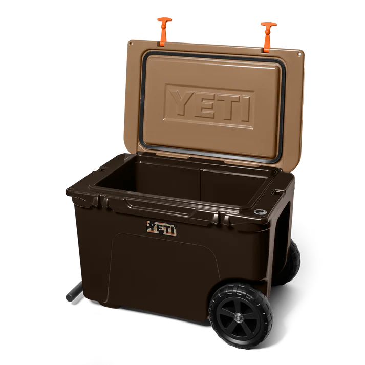 Yeti Tundra Kühlbox auf Rädern Haul Wetlands Camo Ausstellungsmodell