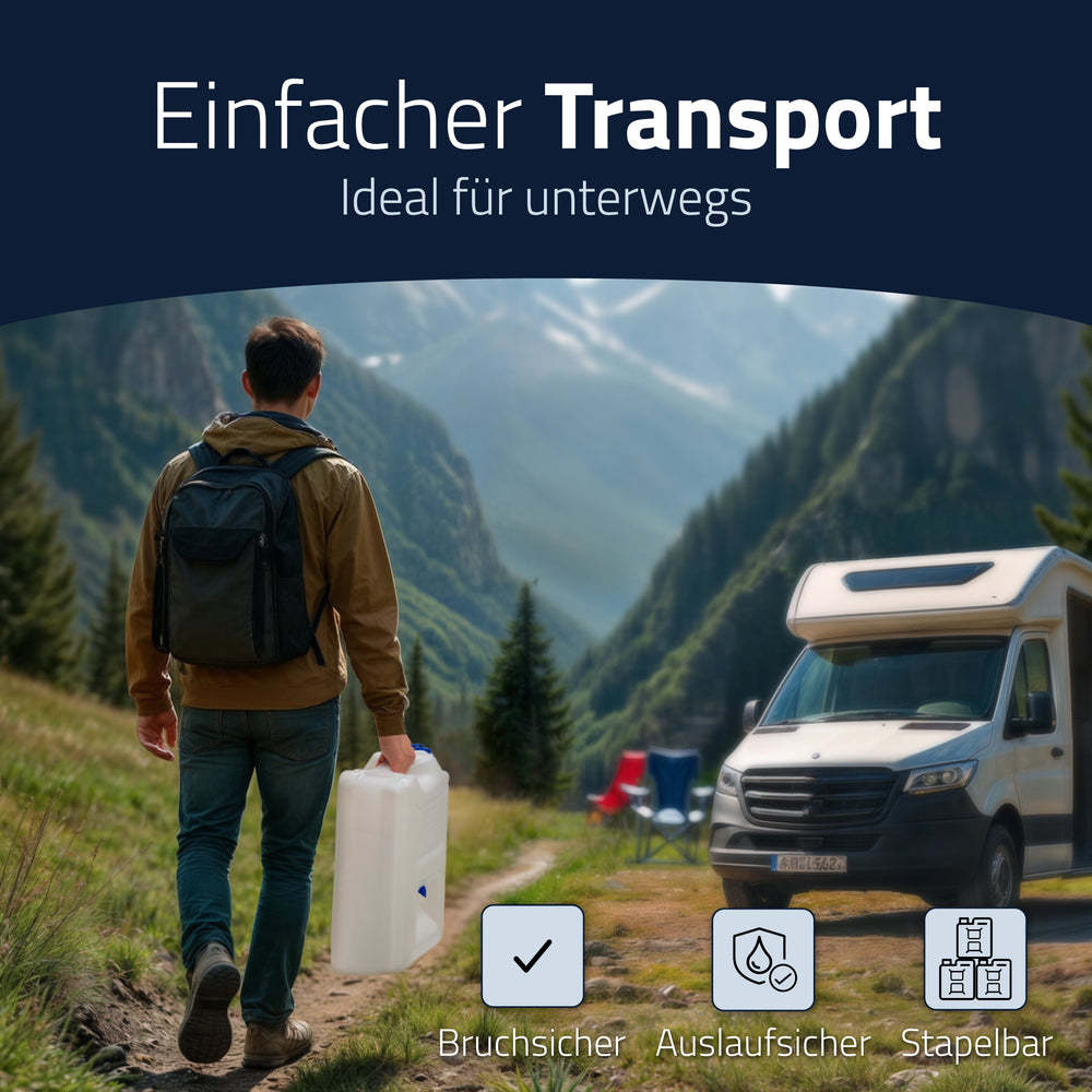 Huenersdorff Wasserkanister Eco 22L