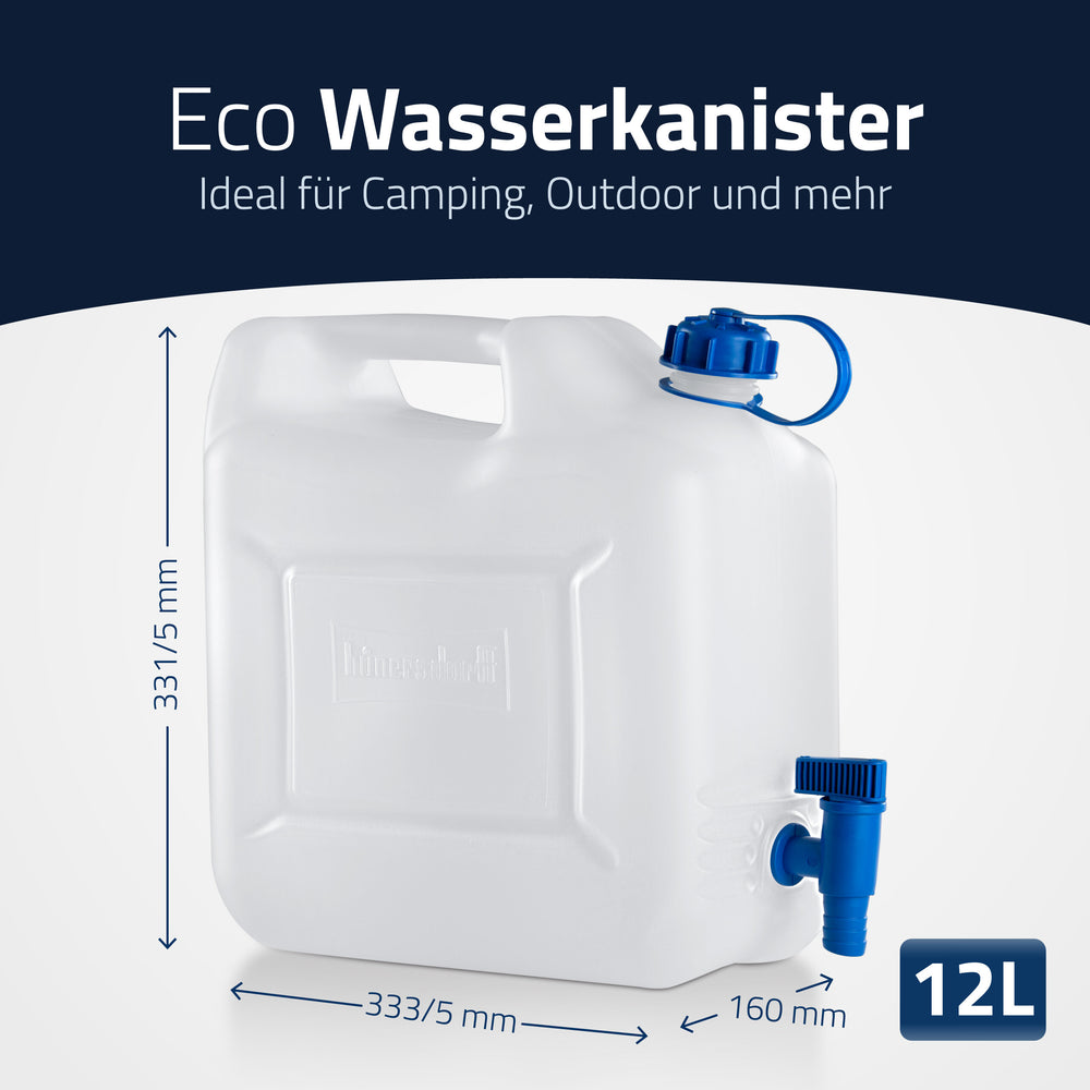 Huenersdorff Wasserkanister Eco 12L