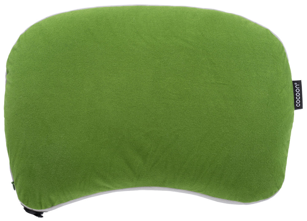 Cocoon Air Core Down Travel Pillow fresh olive/grey