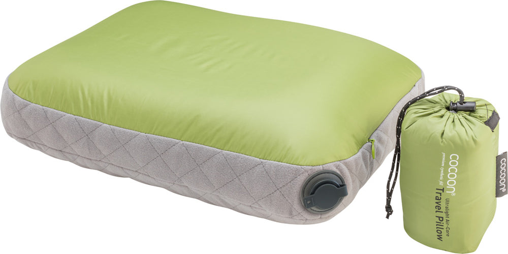 Cocoon Air Core Pillow Ultralight M wasabi/grey