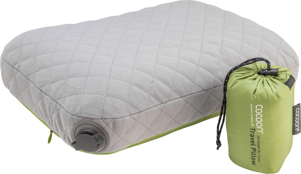 Cocoon Air Core Pillow Ultralight M wasabi/grey