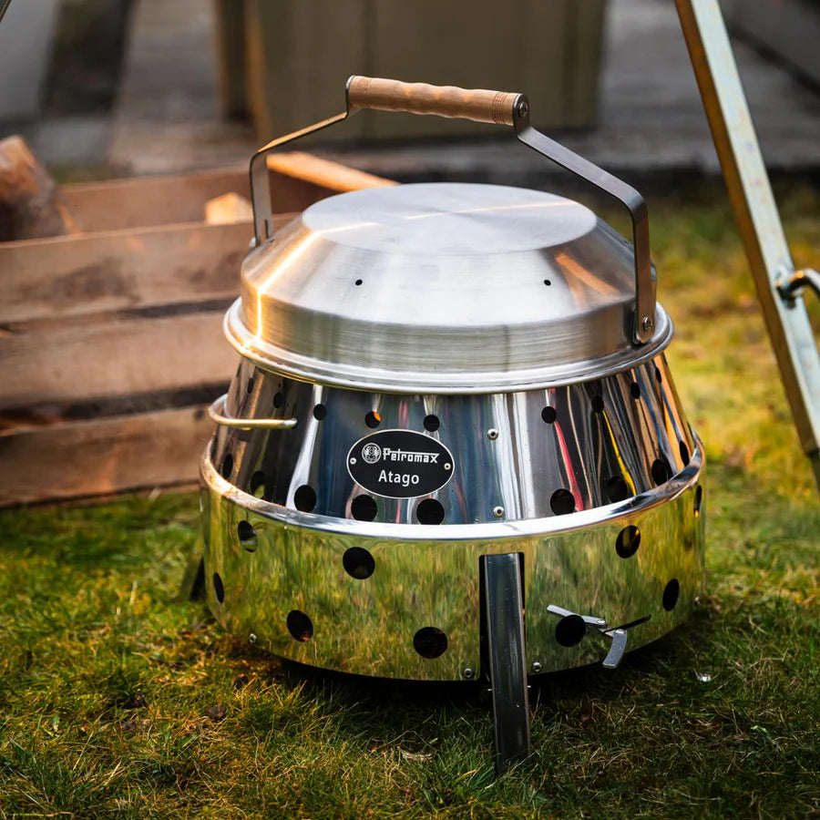 Petromax Atago Grillhaube Edelstahl