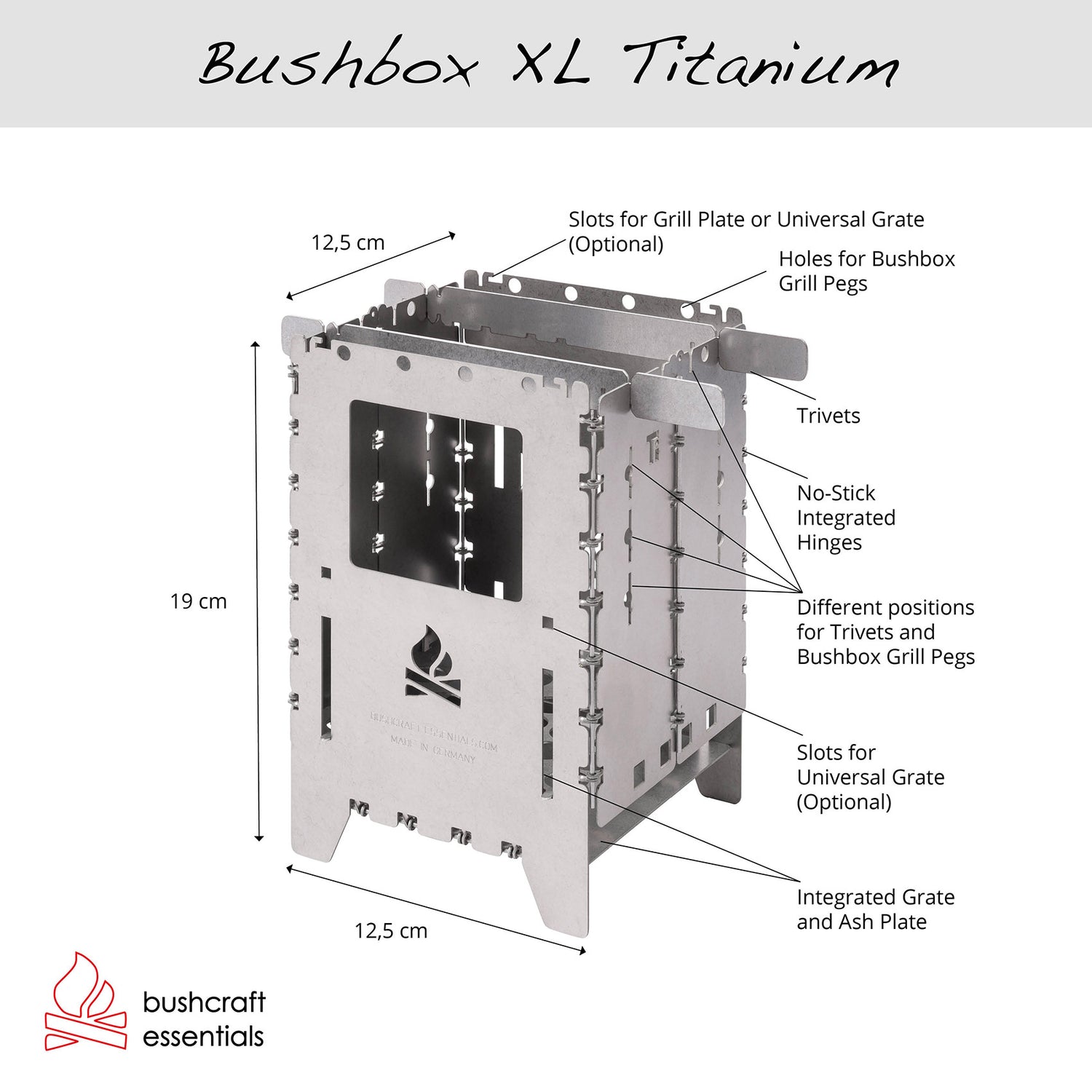 BushcraftEssentials Bushbox XL Titanium