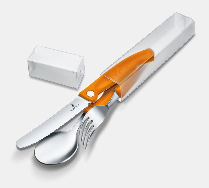 Victorinox Swiss Classic Set aus Gemüsemesser Gabel und Löffel