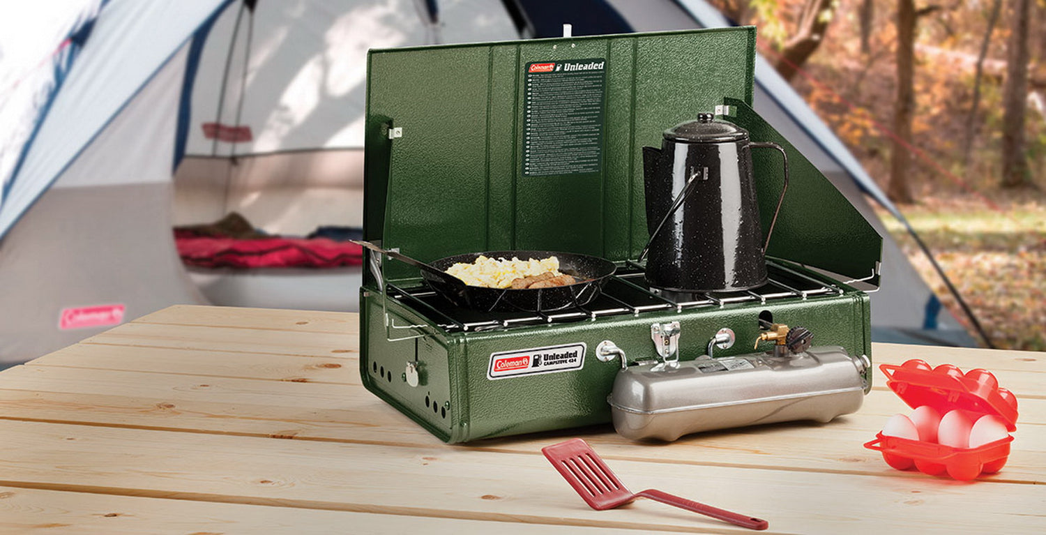 Coleman Benzin 2-Flammenkocher