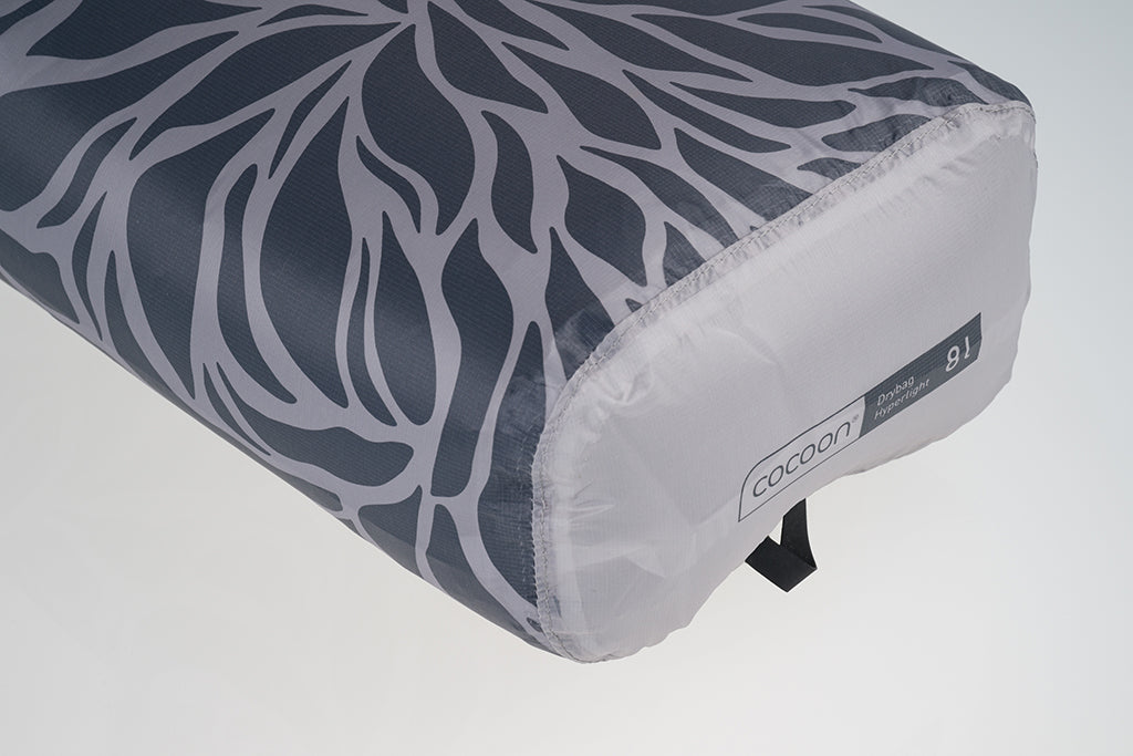 Cocoon Drybag Hyperlight 13L Grey Leaves