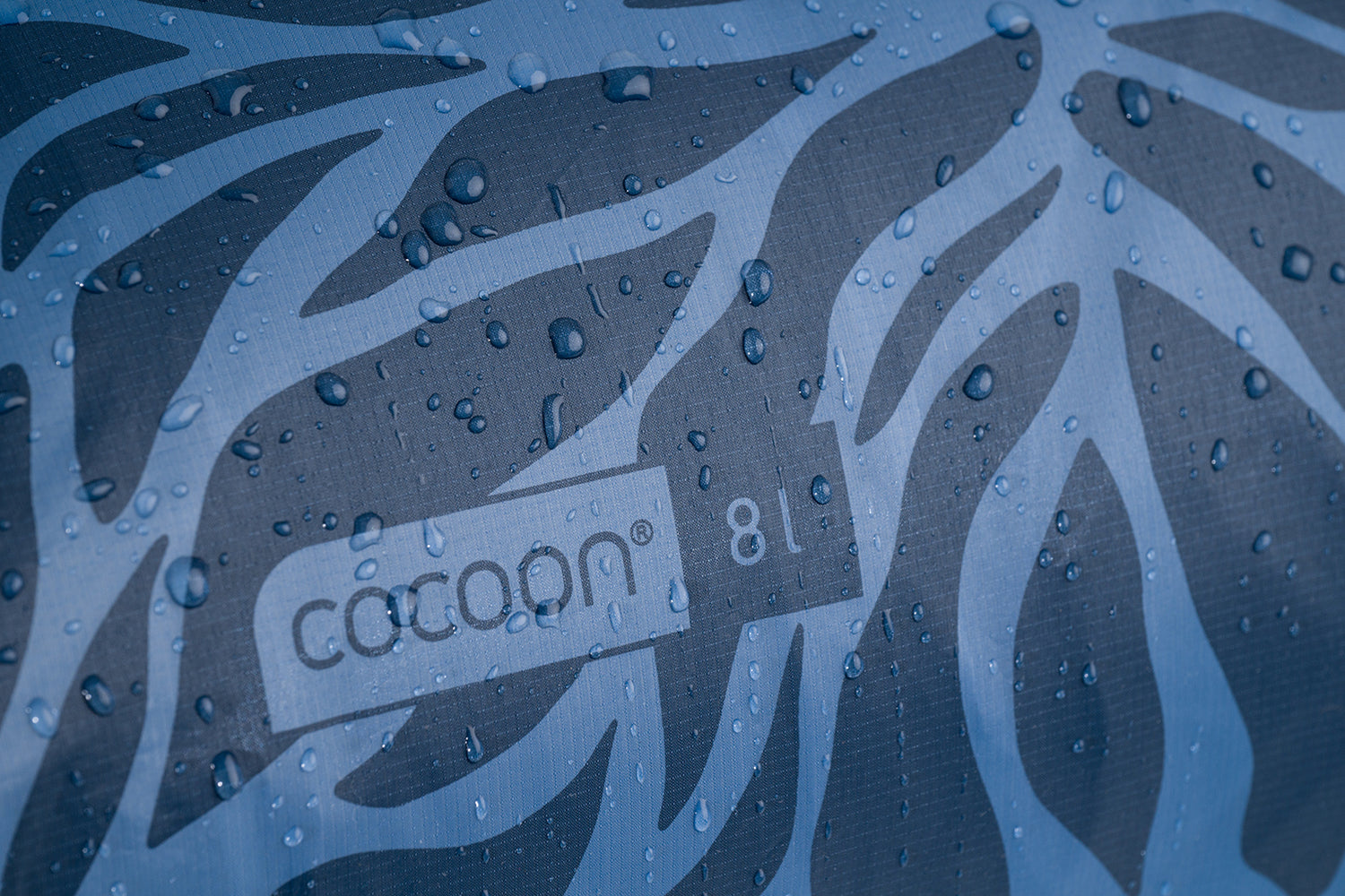 Cocoon Drybag Hyperlight 8L Blue Leaves