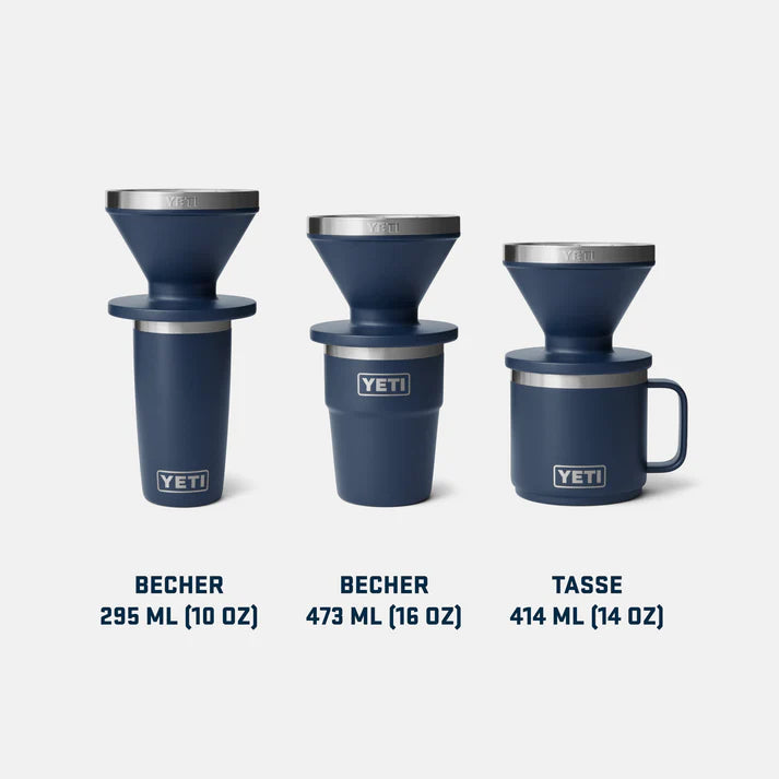 Yeti Rambler Pour Over-Kaffeefilter Navy