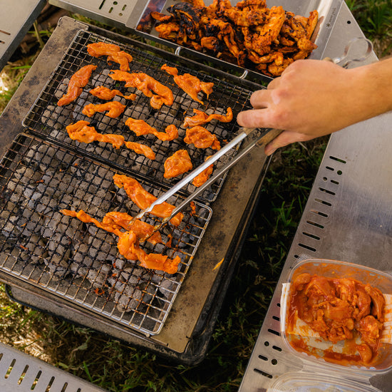 Snow Peak Takibi L Fire & Grill – Robuste Feuerstelle mit Grillfunktion