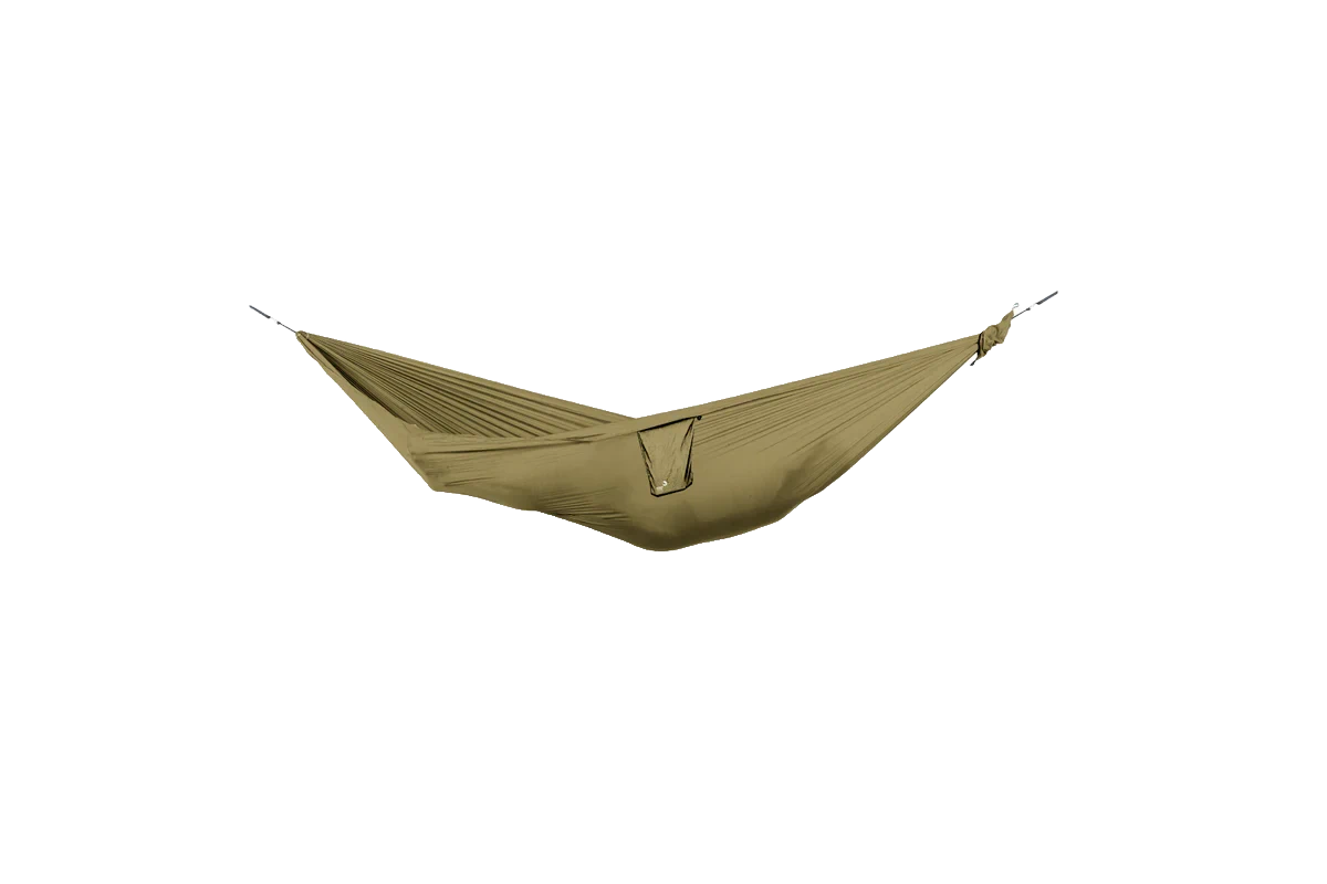 Ticket to the Moon TRAVEL HAMMOCK Compact – Ultraleichte Reise-Hängematte Brown