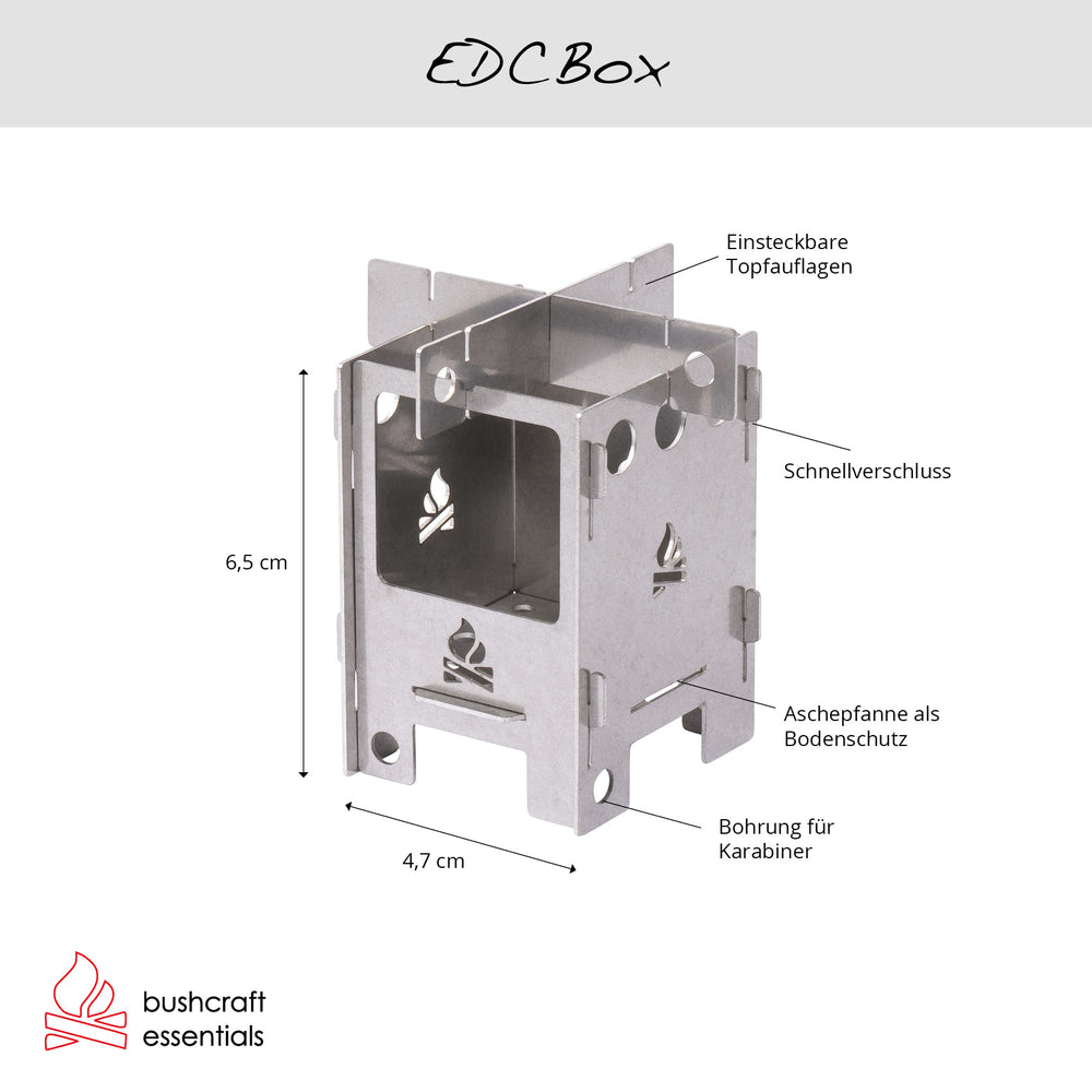 Bushcraft Essentials Mikrokocher EDCBox