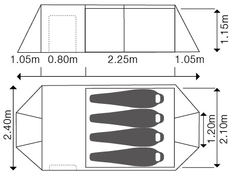 Exped Ceres IV Extreme