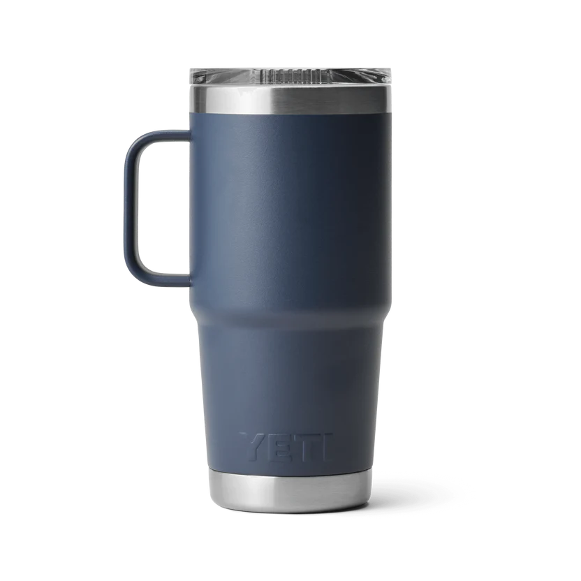 Yeti Rambler Reisebecher mit Stronghold Deckel 591ml Navy