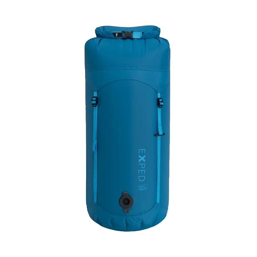 EXPED Drybag Versa Telecompression 19 l – Wasserdichter Kompressions-Packsack mit Flachventil