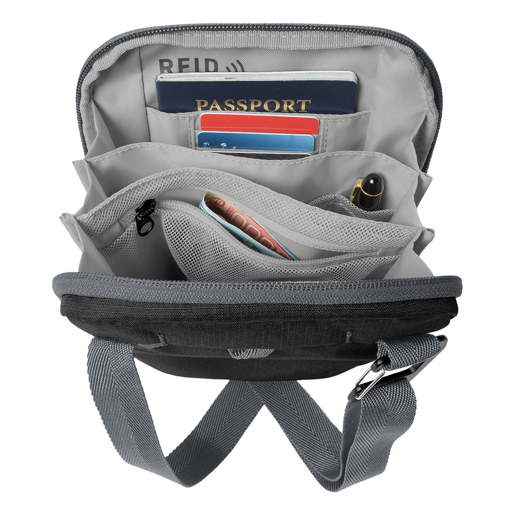 Eagle Creek Stash RFID Crossbody Bag Black