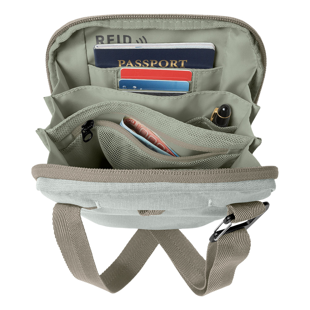Eagle Creek Stash RFID Crossbody Bag Storm Grey