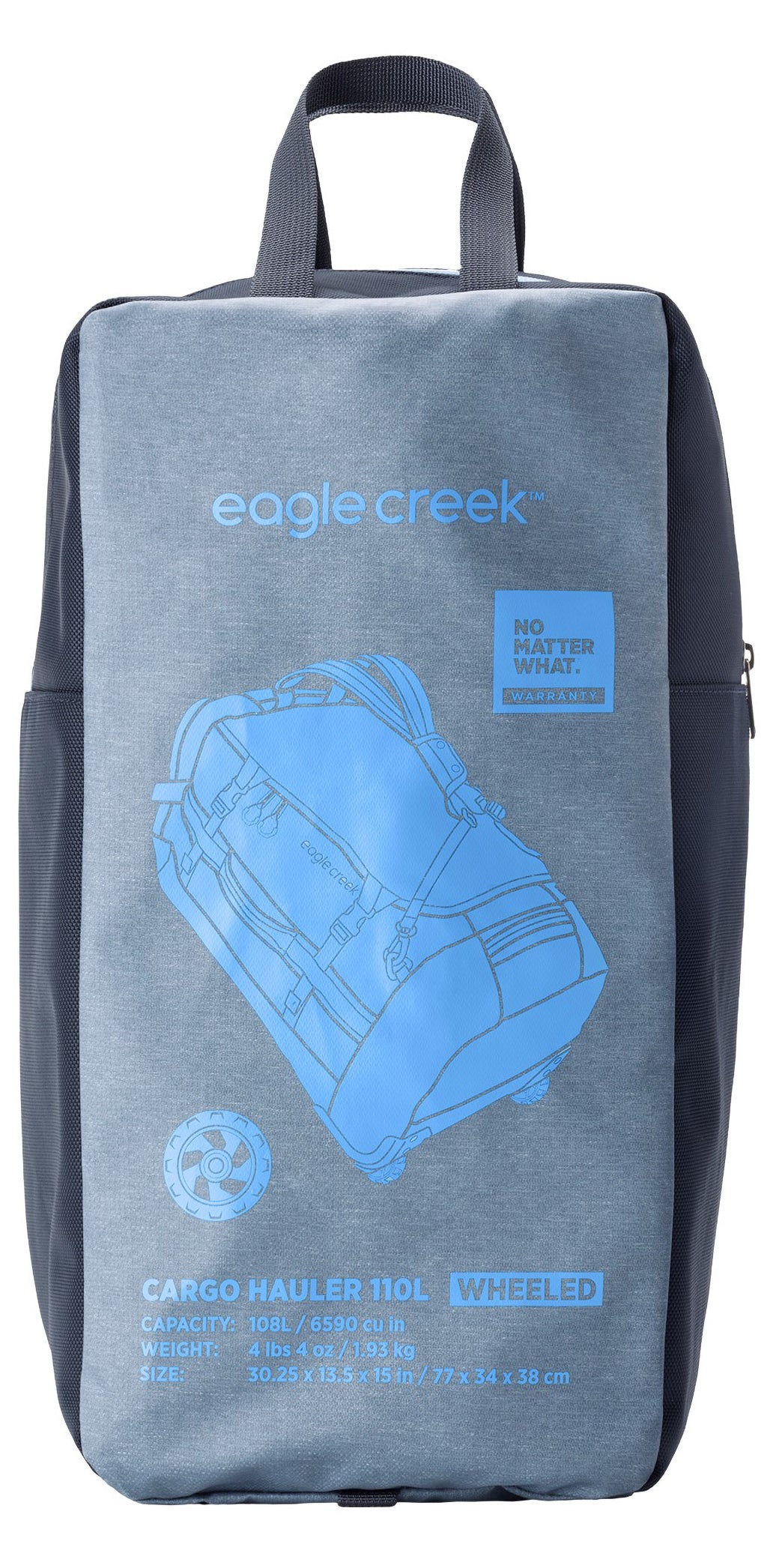 Eagle Creek Cargo Hauler Wheeled Duffel 110L Glacier Blue