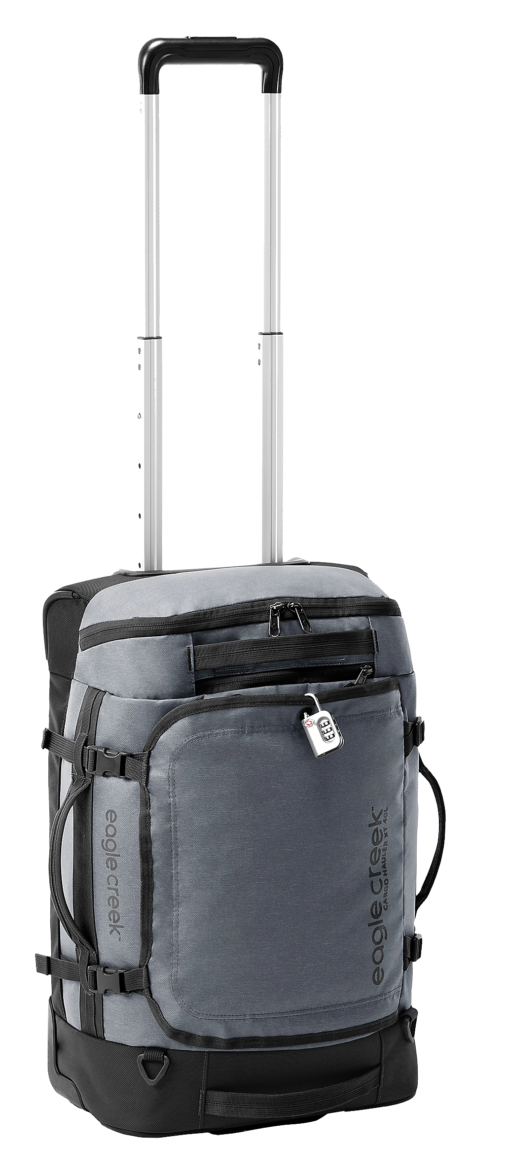 Eagle Creek Cargo Hauler XT Wheeled Duffel International Carry On Charcoal