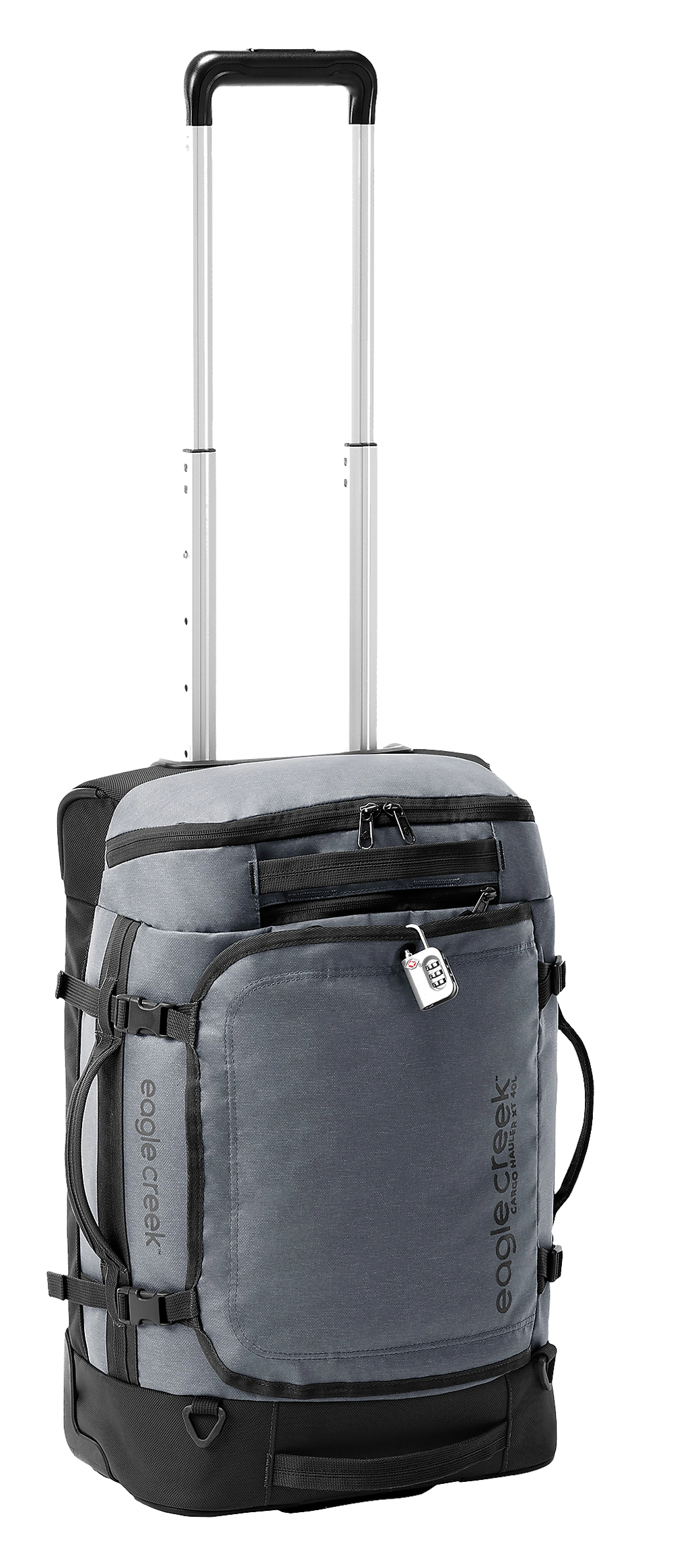 Eagle Creek Cargo Hauler XT Wheeled Duffel International Carry On Charcoal