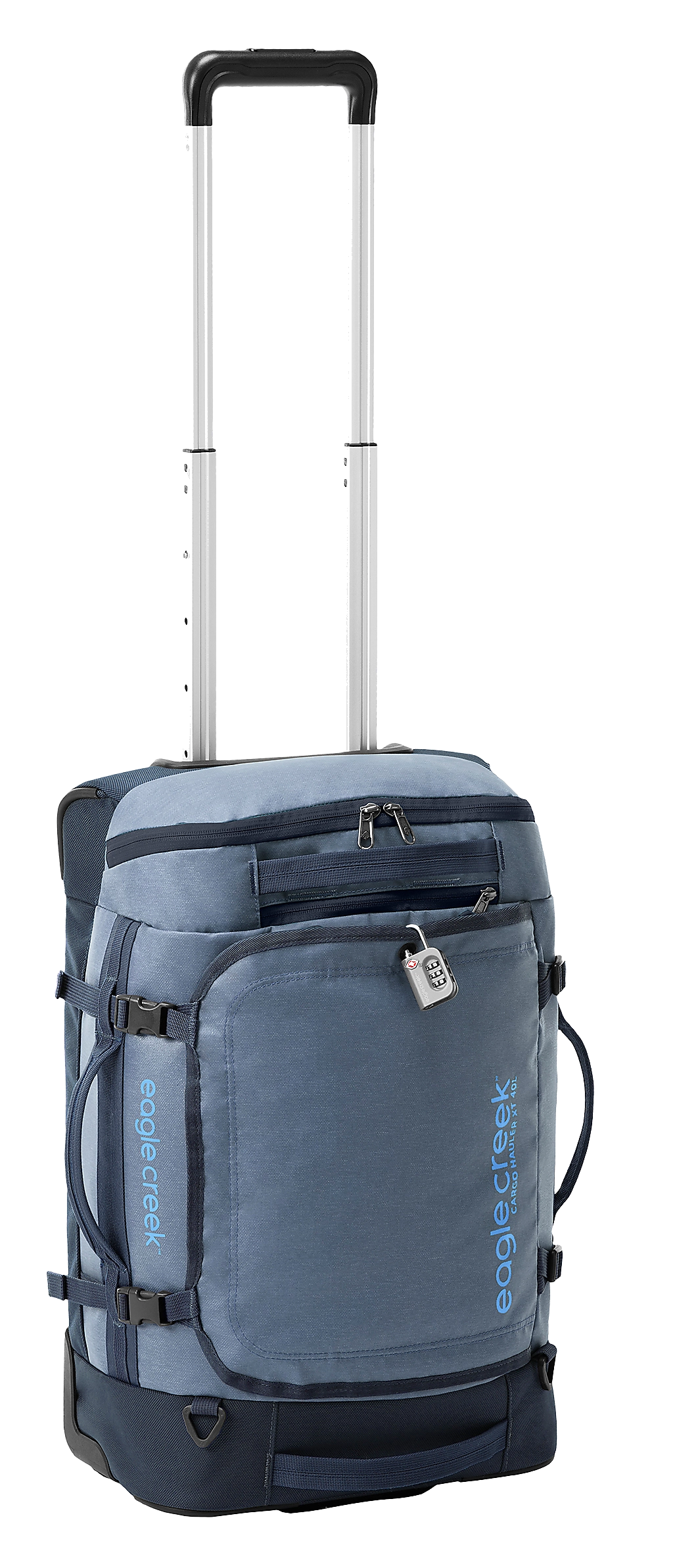 Eagle Creek Cargo Hauler XT Wheeled Duffel International Carry On Glacier Blue