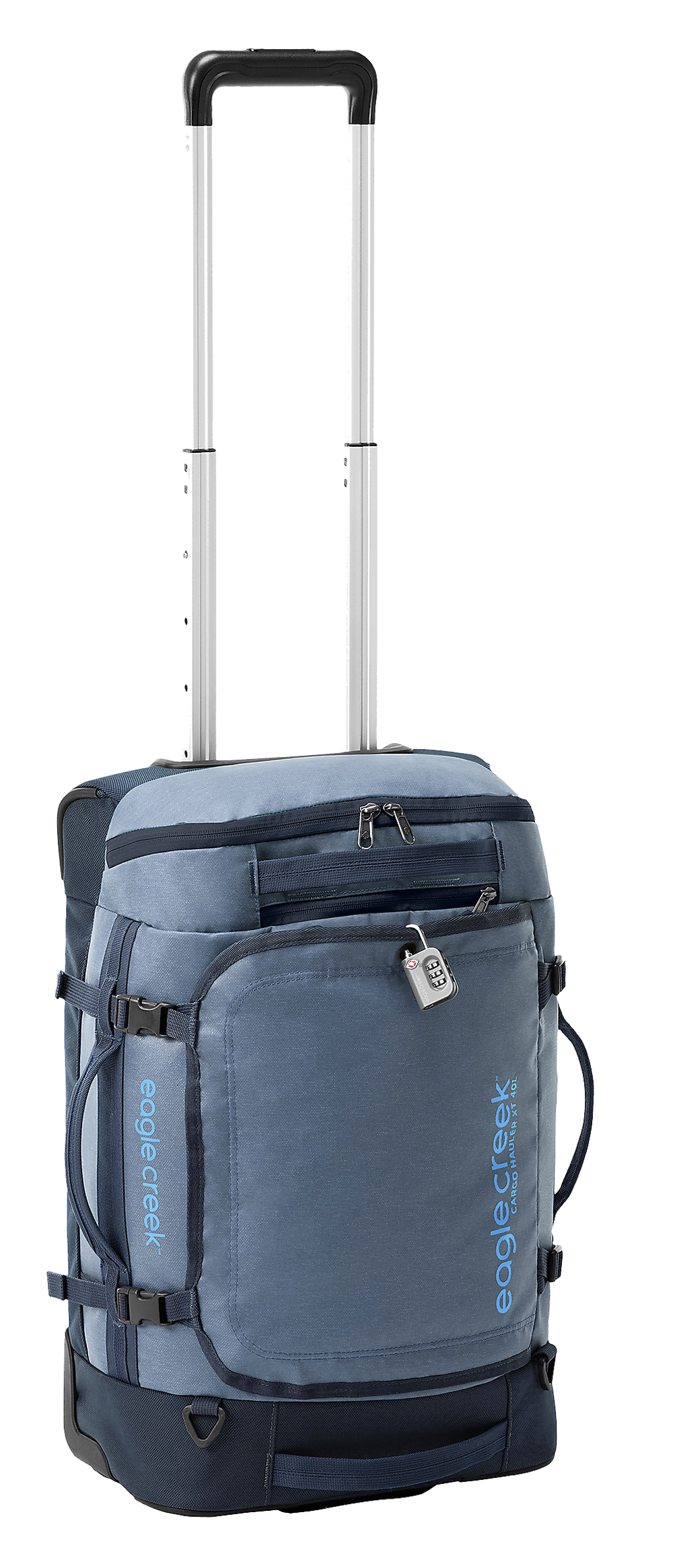 Eagle Creek Cargo Hauler XT Wheeled Duffel International Carry On Glacier Blue