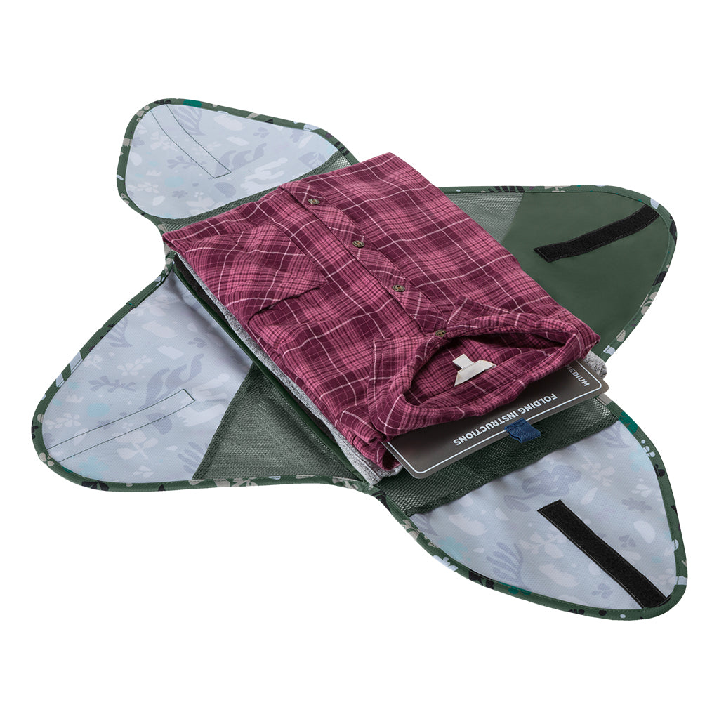 Eagle Creek Pack-It Reveal Garment Folder M Roots And Shoots: Duck Green