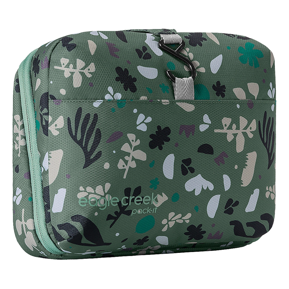 Eagle Creek Pack-It Hanging Toiletry Kit Roots And Shoots: Duck Green