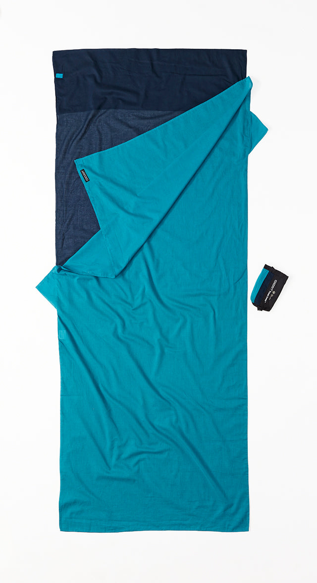 Cocoon Egypt. Cotton TravelSheet tuareg / laguna blue