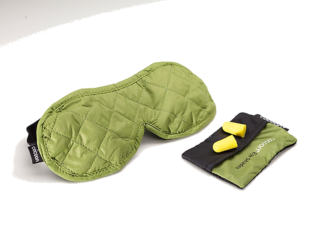 Cocoon Microfiber Eye Shades wasabi / grey
