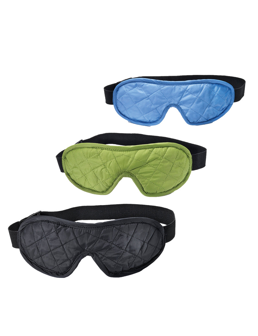 Cocoon Microfiber Nylon Eye Shades De Luxe wasabi / grey