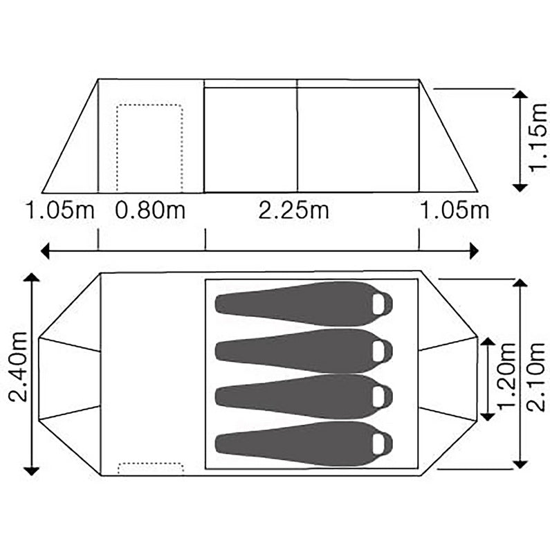 Exped Ceres IV XP Extreme