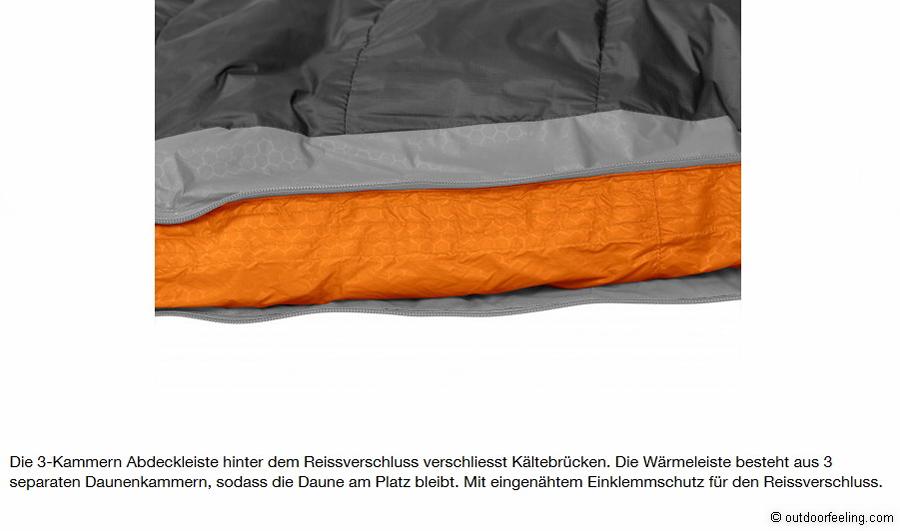 Exped Comfort -5 XLW Extraweiter 3-Saison Mumien Schlafsack