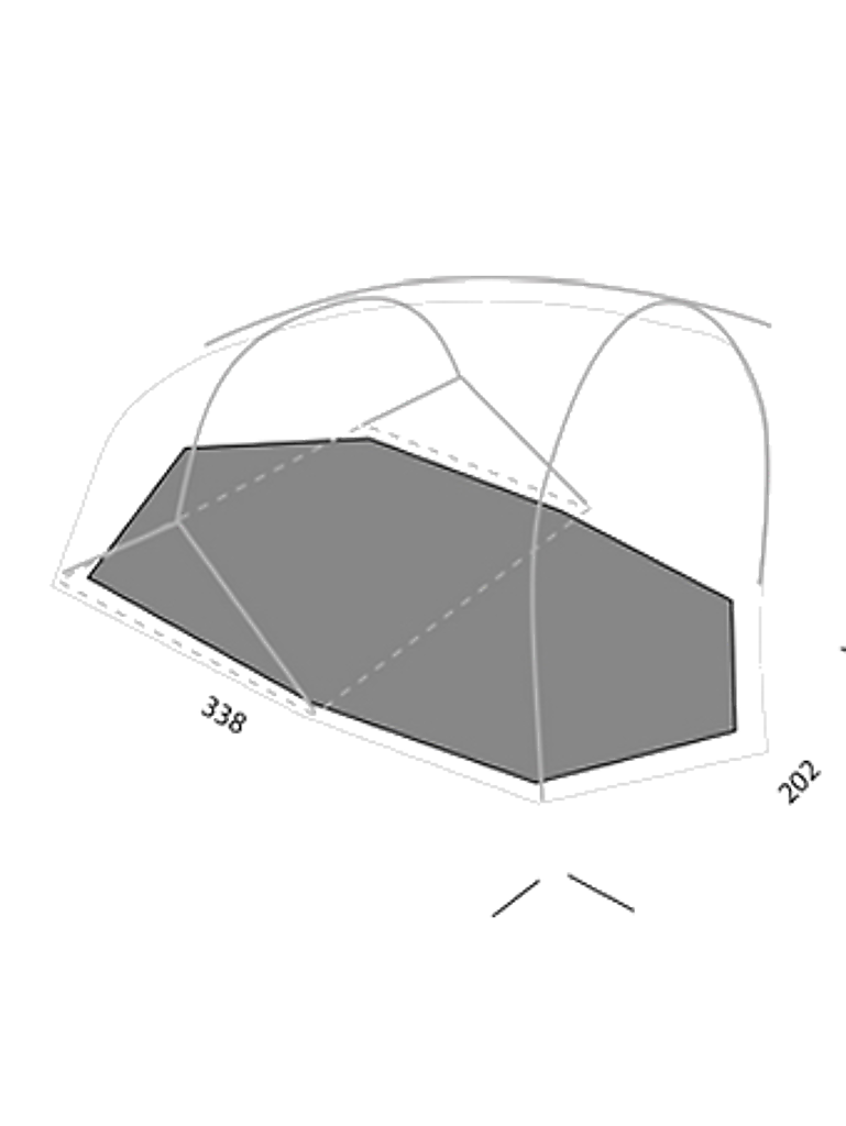 Exped Outer Space II Footprint