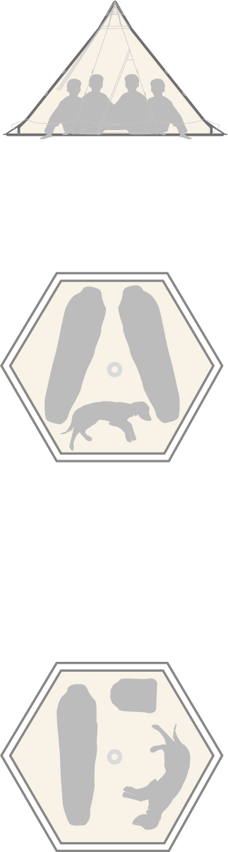 Tentipi Olivin Light Combi