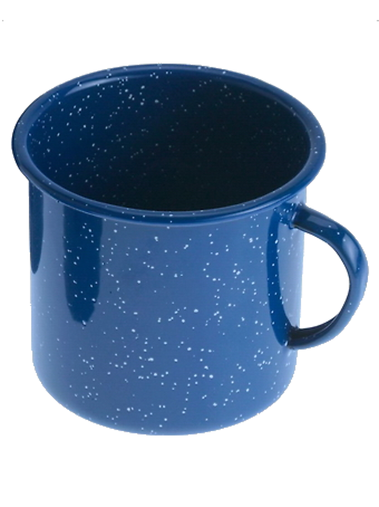 GSI Emaille Tasse 0.35