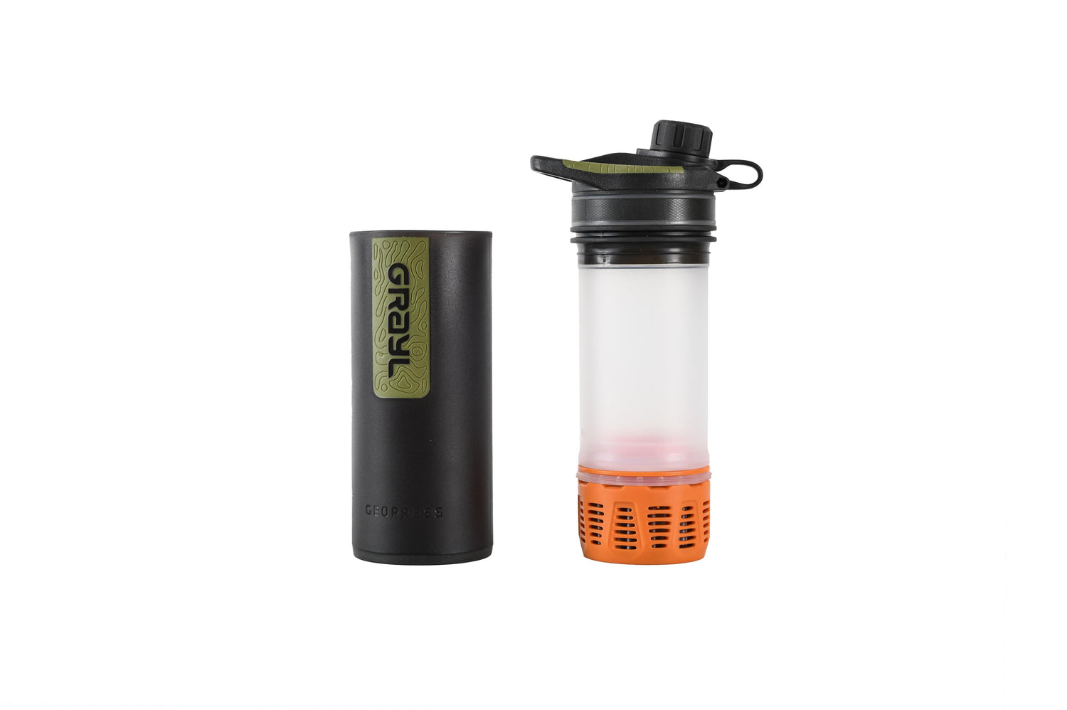 Grayl Geopress Purifier Bottle Black Camo
