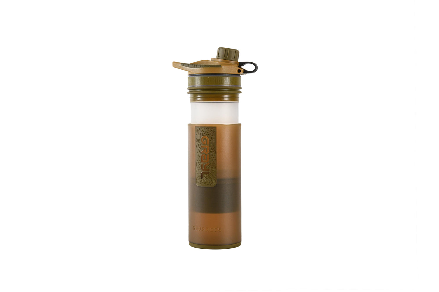 Grayl Geopress Purifier Bottle Coyote Brown