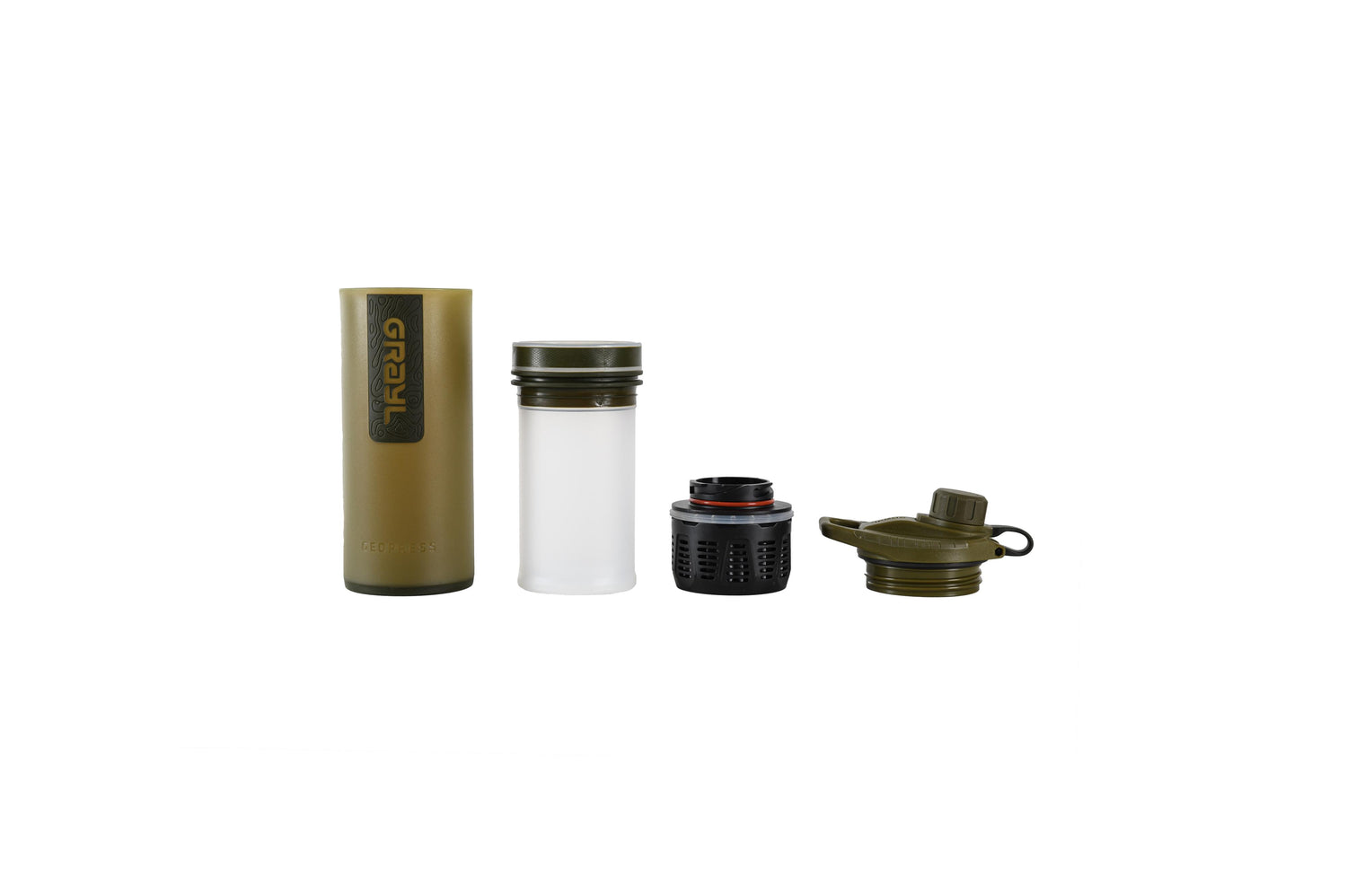 Grayl Geopress Purifier Bottle Olive Drab