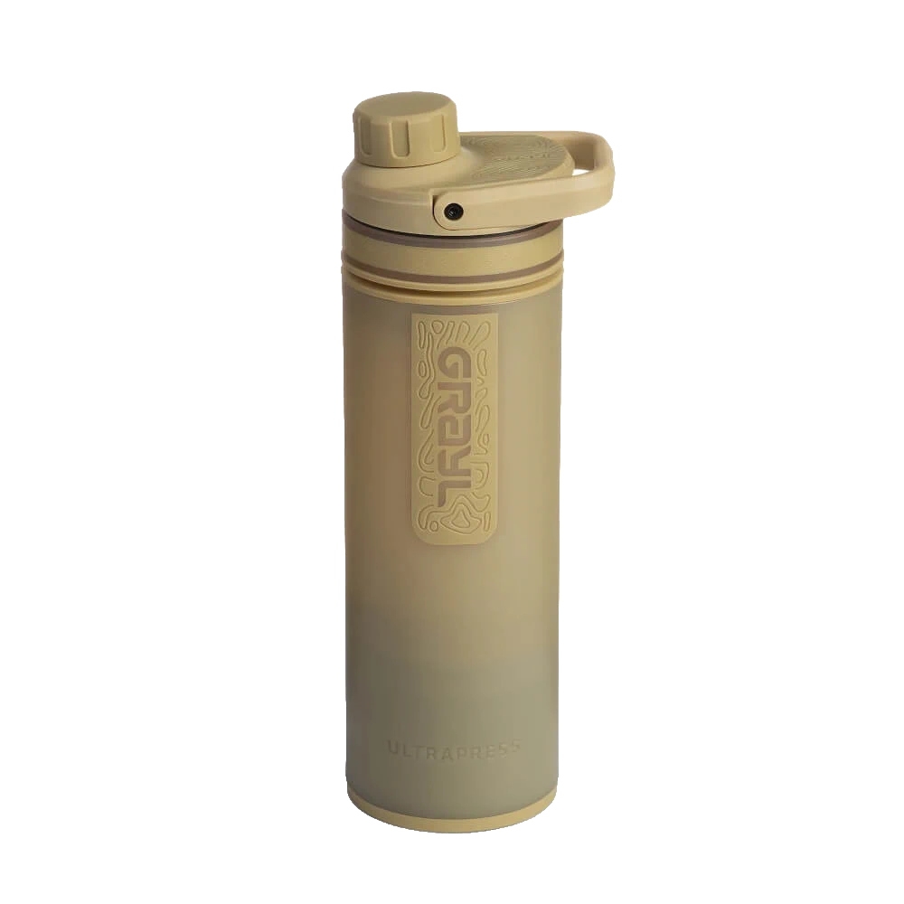 Grayl Ultrapress Purifier Bottle - Desert Tan
