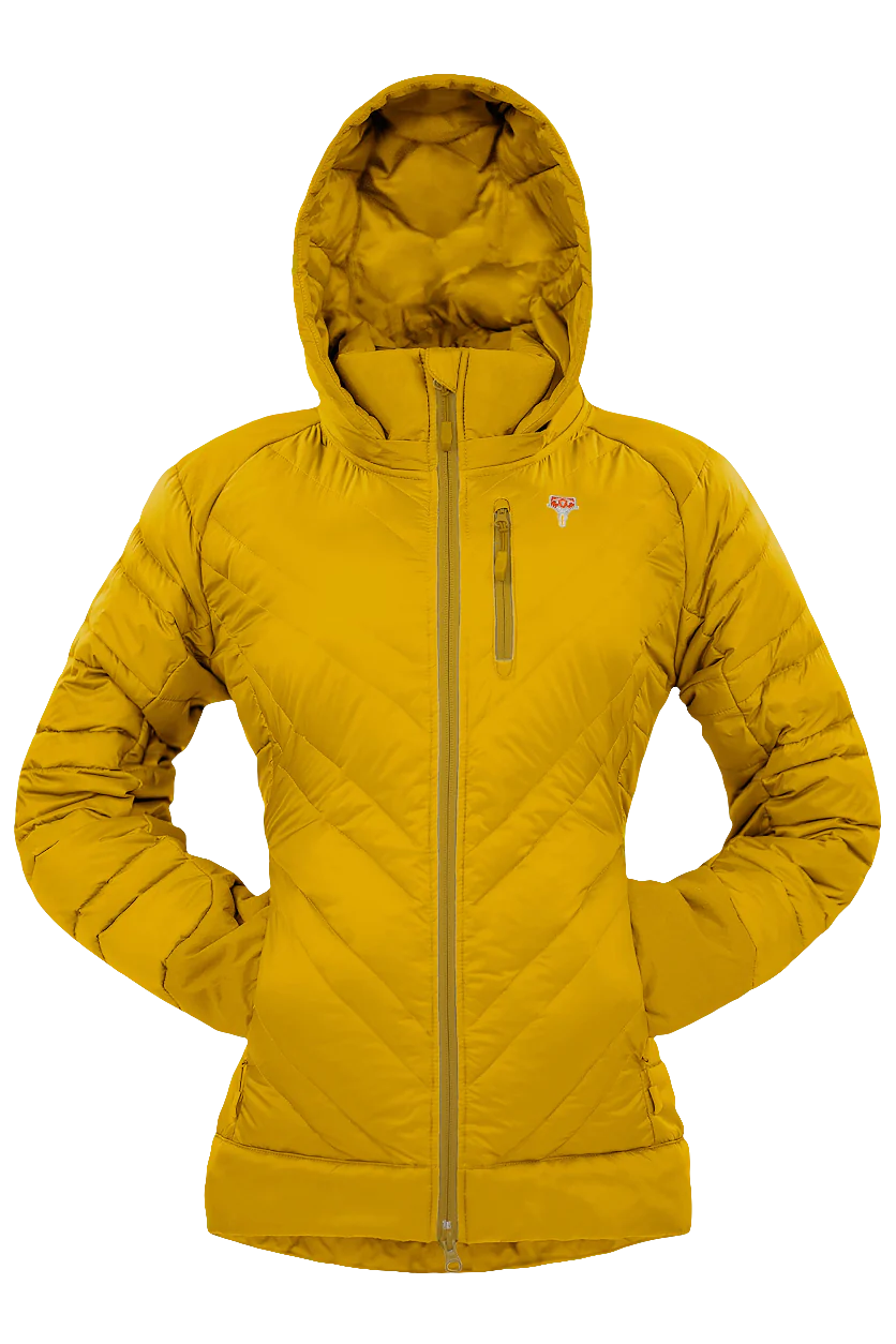 Grüezibag Lightful DownWool Jacket W Pineapple - Mustard