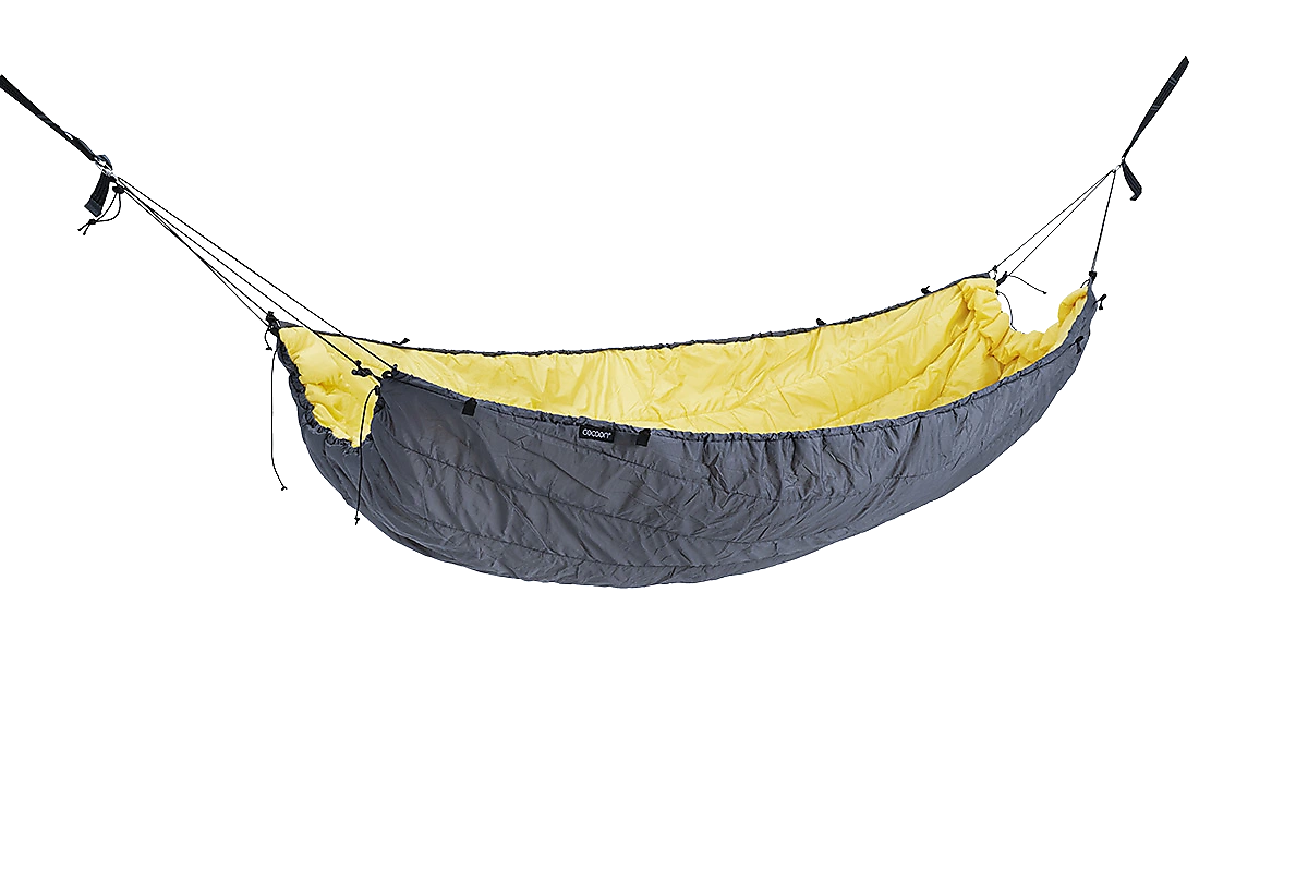 Cocoon Hammock Underquilt shale / yellow sheen