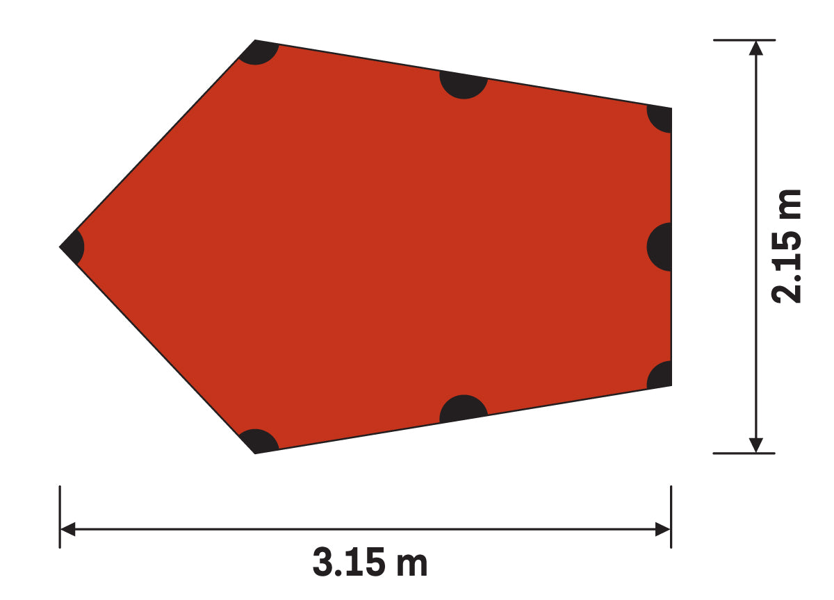 Hilleberg Tarp 5 für Solo-Abenteuer